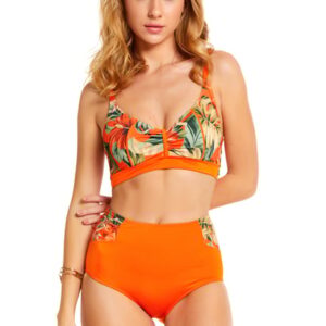 Argento Yaprak Desenli Bikini - 40