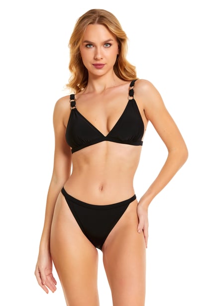 Argento Siyah Üçgen Bikini