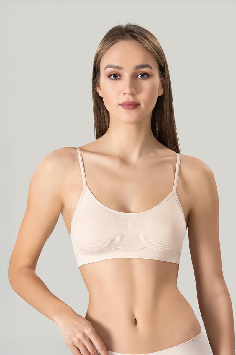 Misfit İnce Askılı Pedli Büstiyer